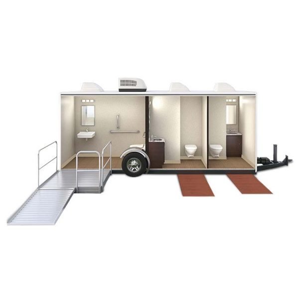 ADA Restroom Trailer Interior
