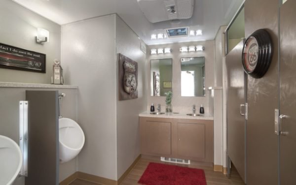 Male sporting event restroom trailers