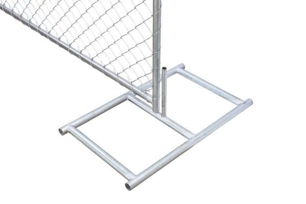 panel fence stand