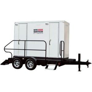 Site Services of America portable restroom trailers